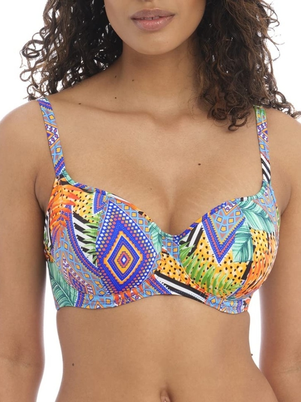 Freya Cala Palma Tropical Multi-Color Underwire Bikini Top